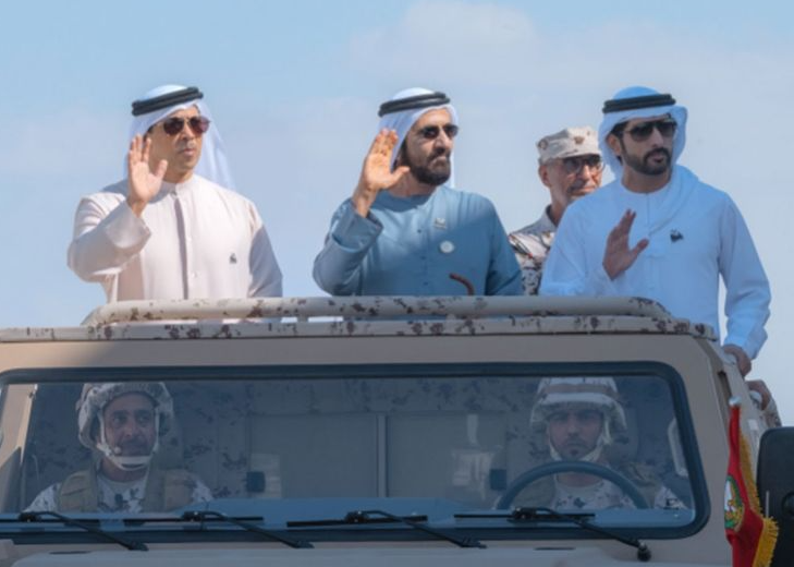 UAE leaders pay tribute to National cadre at the ‘Stand of Loyalty Parade’