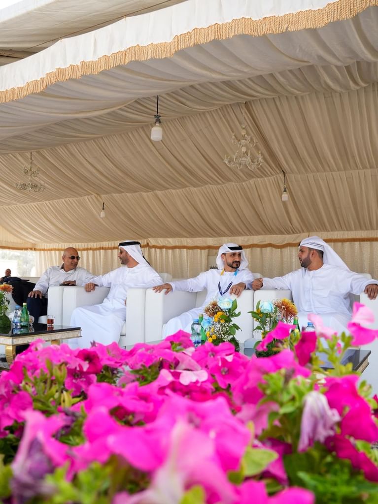 President of Asian Sailing Federation attends day three of Asian Cup in Al Hamriyah