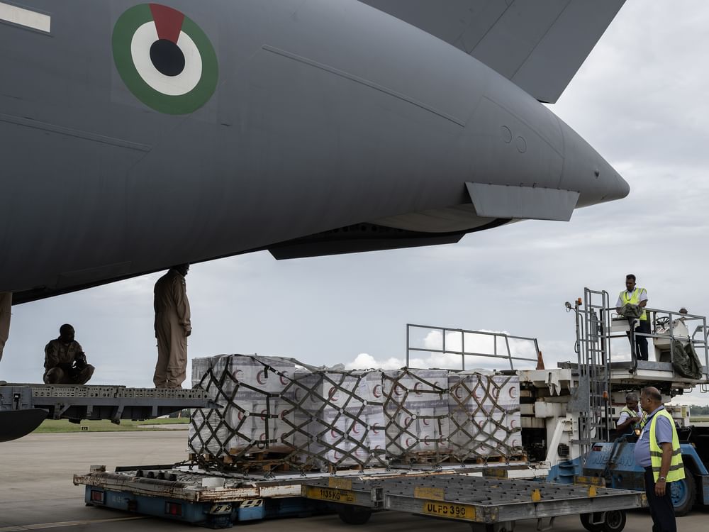 Eighth aid aircraft arrives in Sri Lanka as part of UAE’s ongoing airbridge