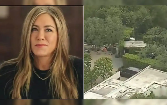 Man crashes car through front gate of Jennifer Aniston’s home