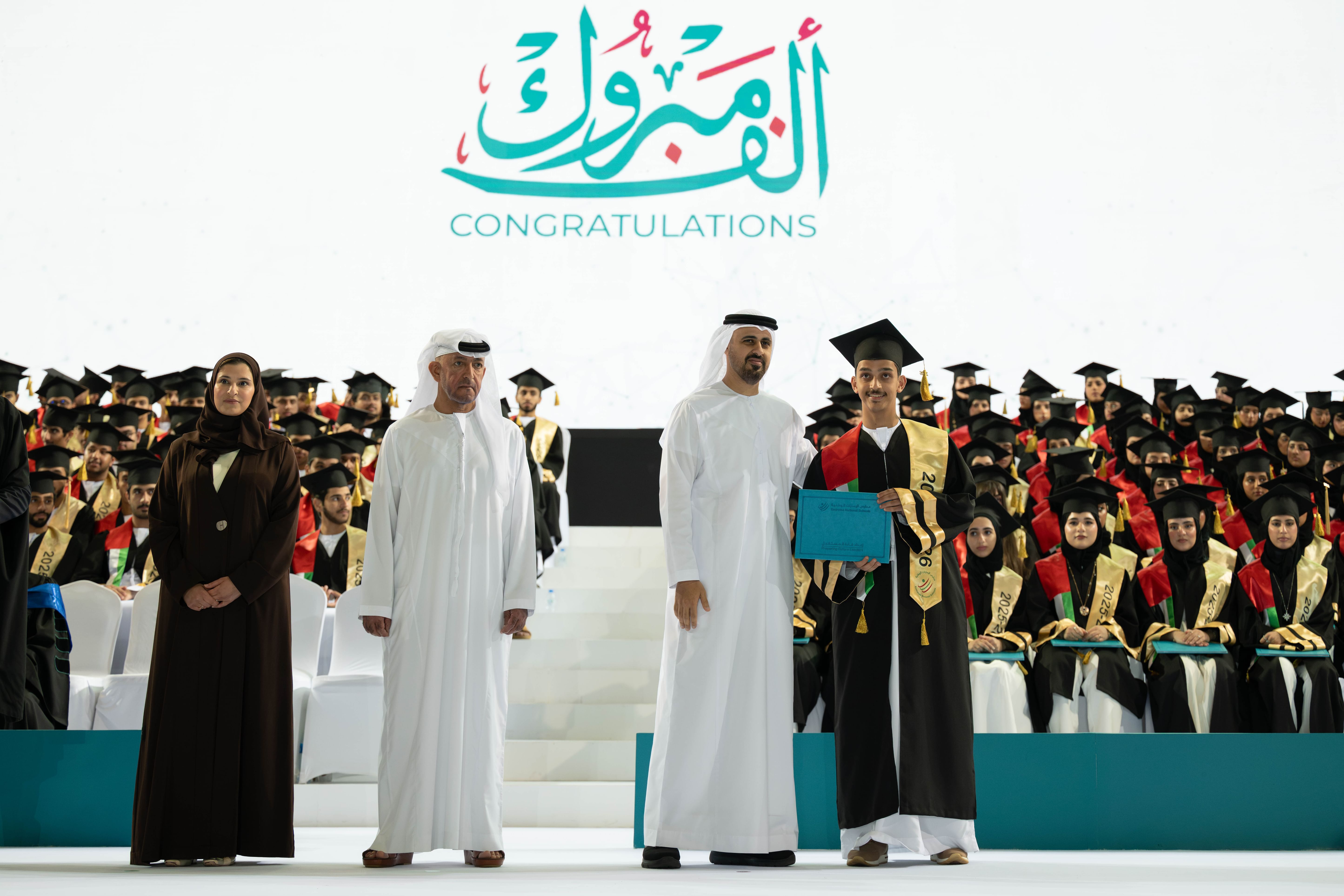 Theyab bin Mohamed bin Zayed attends 19th graduation ceremony of Emirates National Schools’ Abu Dhabi, Mohamed bin Zayed City campuses