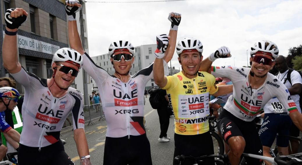 UAE Team Emirates-XRG's Cosnefroy wins Boucles de la Mayenne