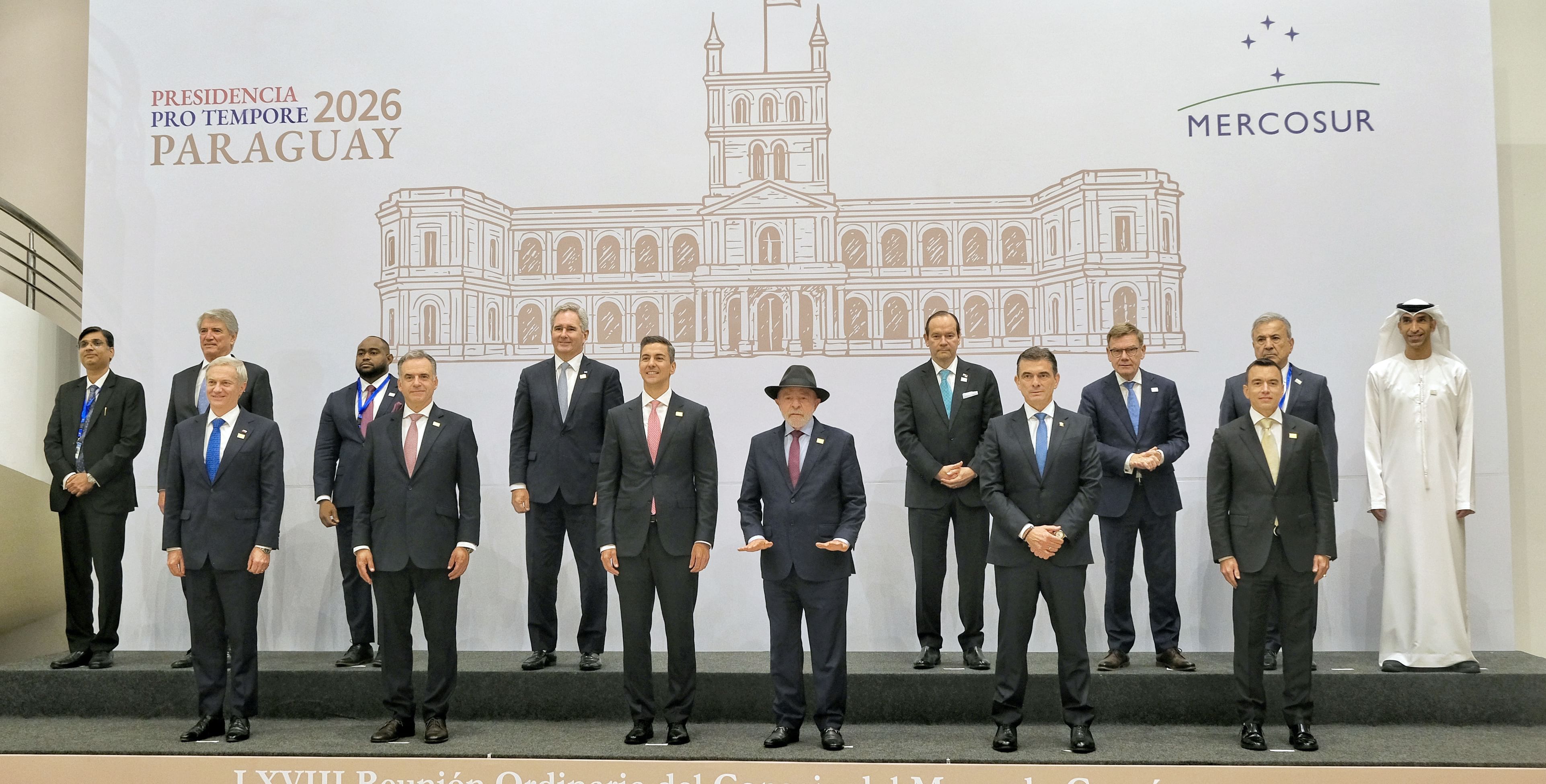 On Behalf of UAE President, Thani Al Zeyoudi delivers UAE address at Mercosur Summit