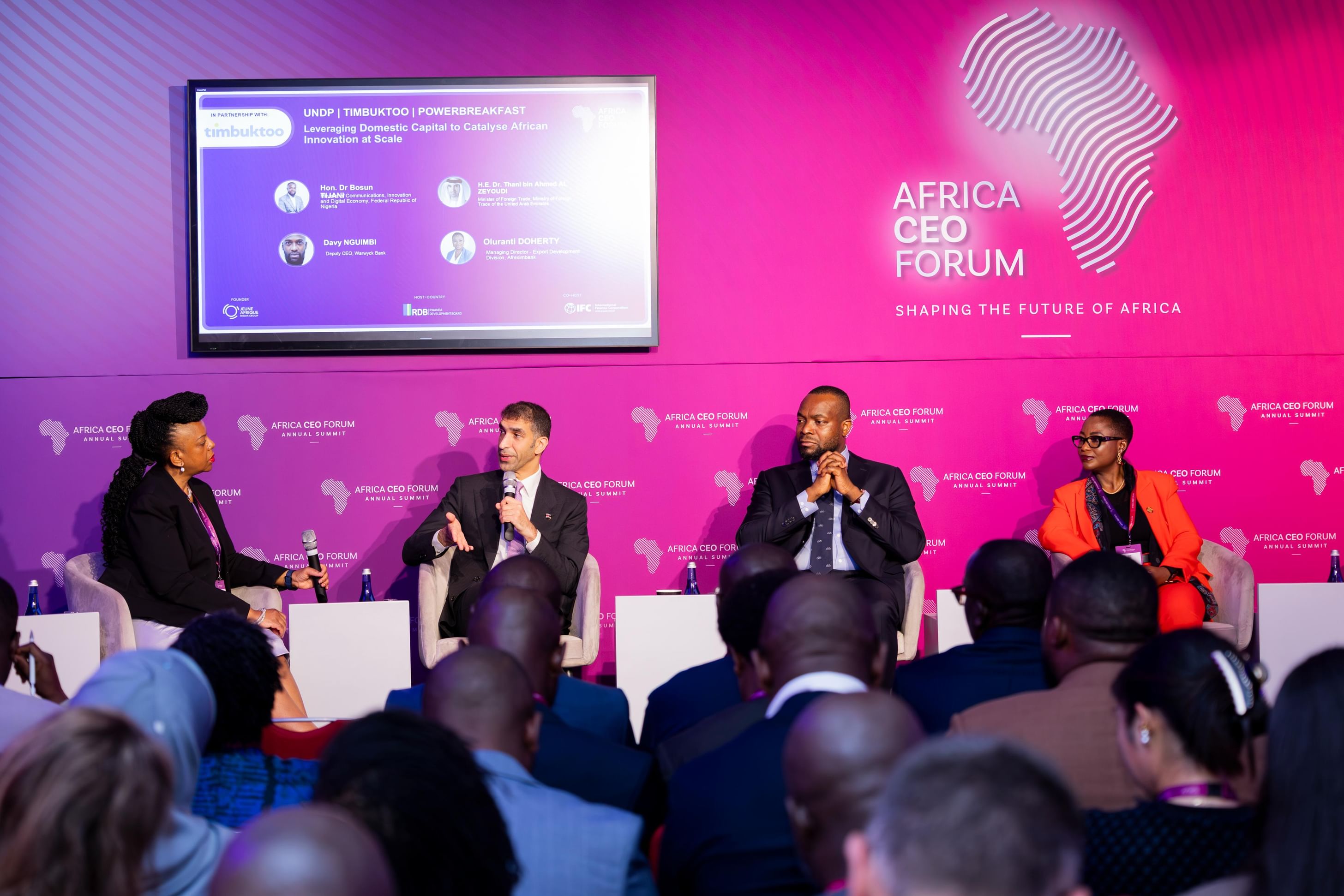 On behalf on UAE President, Thani Al Zeyoudi participates in 2026 CEO Forum Africa in Rwanda