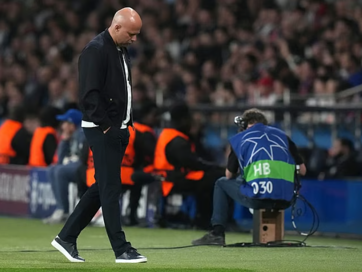 Arne Slot says Liverpool are in "survival mode” following loss to PSG