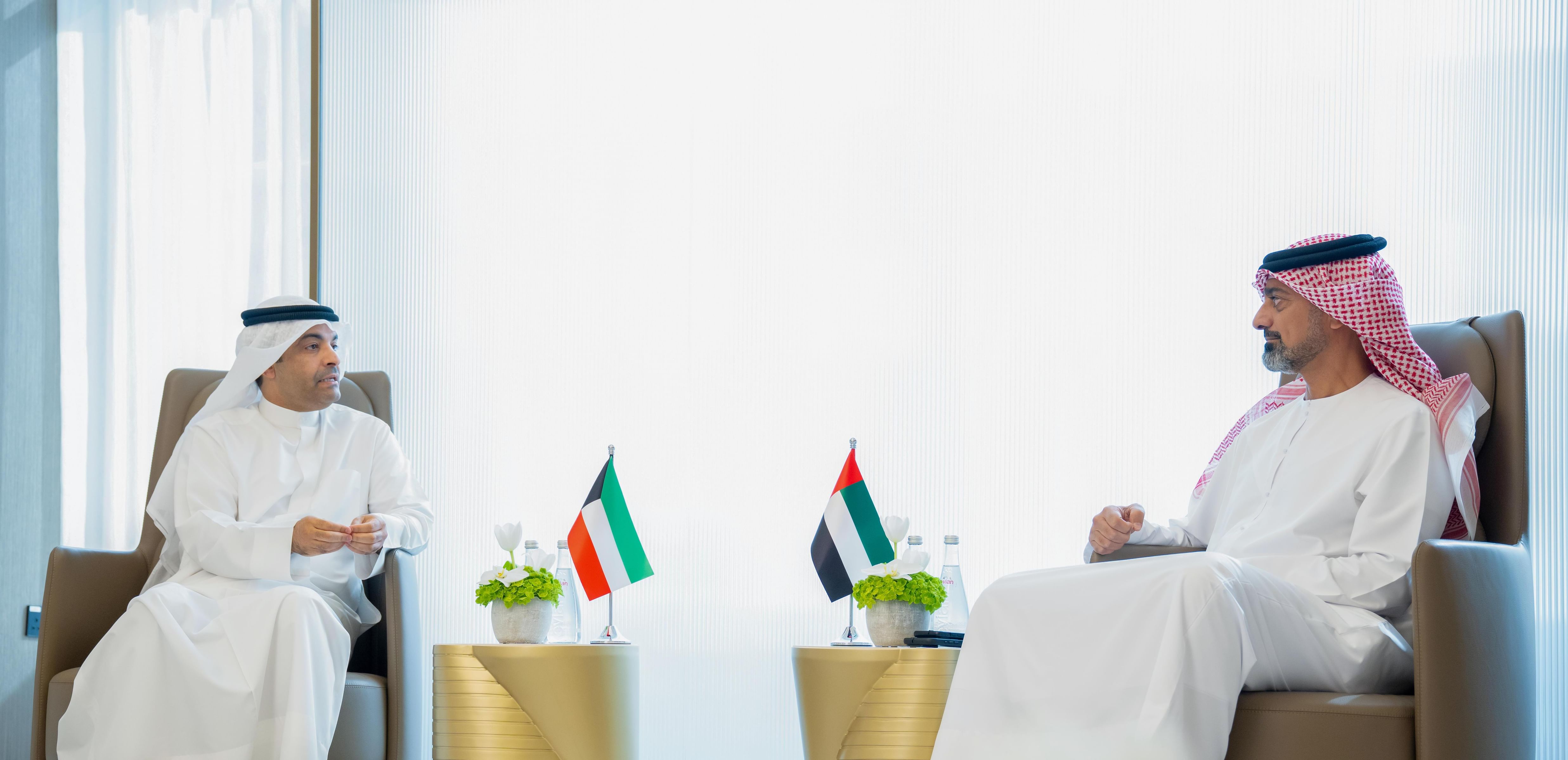 Ajman Crown Prince receives Kuwaiti Consul-General 