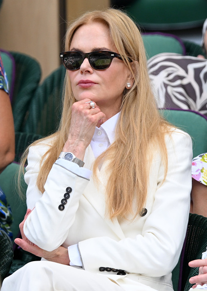 Nicole Kidman Wears OMEGA at Wimbledon Final