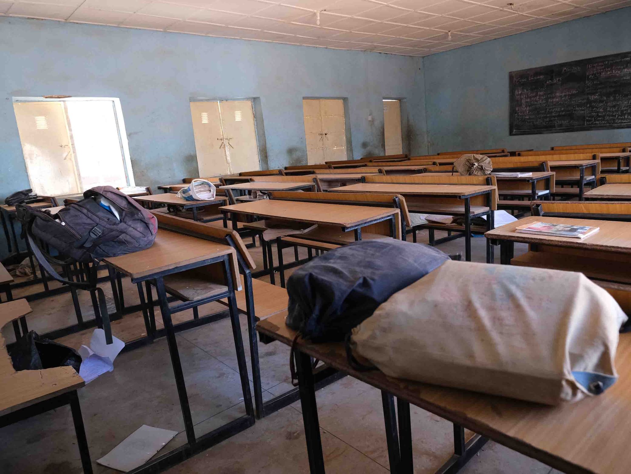 Militants abduct dozens of students in Nigeria's Borno state