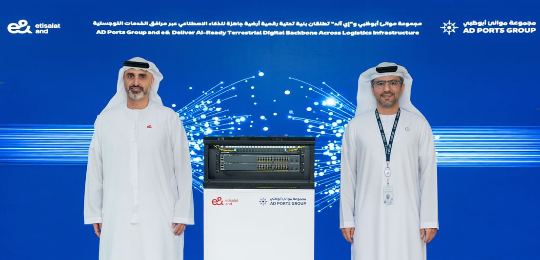 AD Ports Group, e& deliver AI-ready terrestrial digital backbone across logistics infrastructure