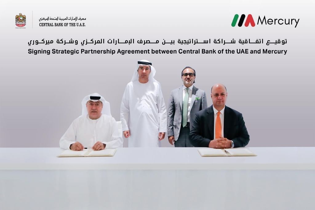 CBUAE, Mercury launch strategic joint venture to strengthen UAE’s national financial market infrastructure