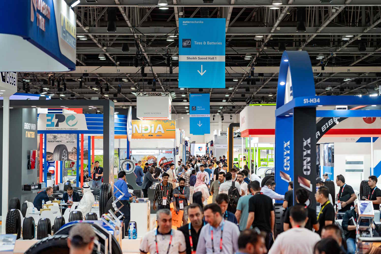 Automechanika Dubai celebrates record exhibitor numbers during the 2024 edition   	