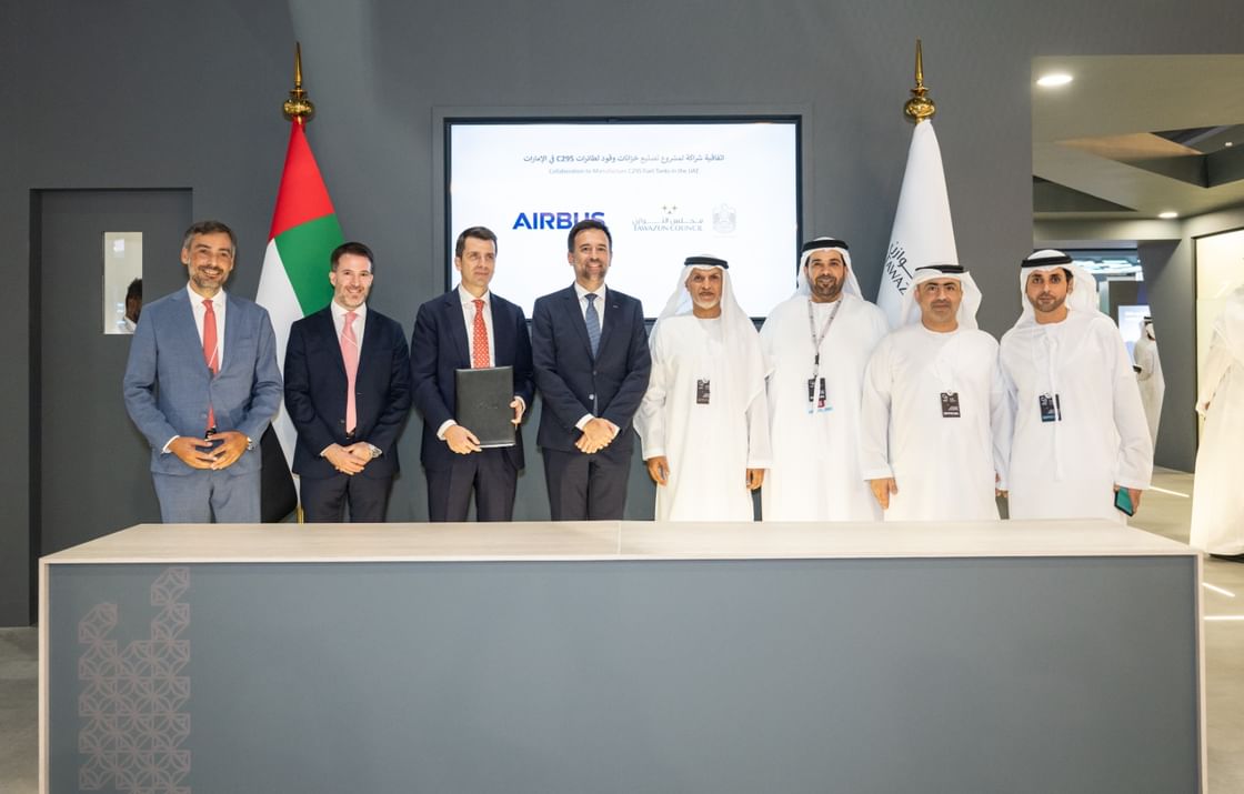 Tawazun Council, Airbus strengthen partnership to manufacture C295 fuel tanks in UAE