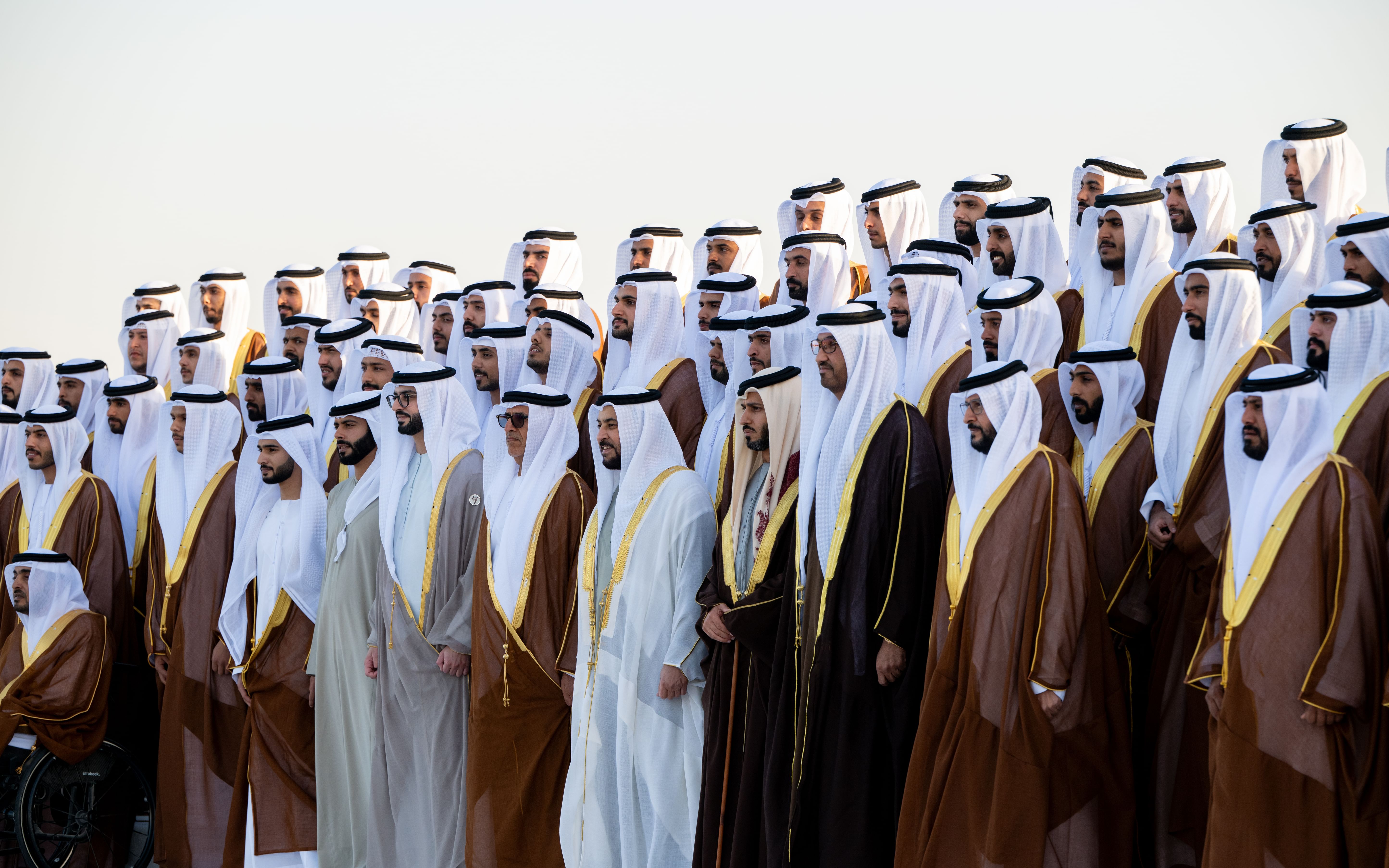 Hamdan bin Zayed attends group wedding of 86 grooms from Al Dhafra Region