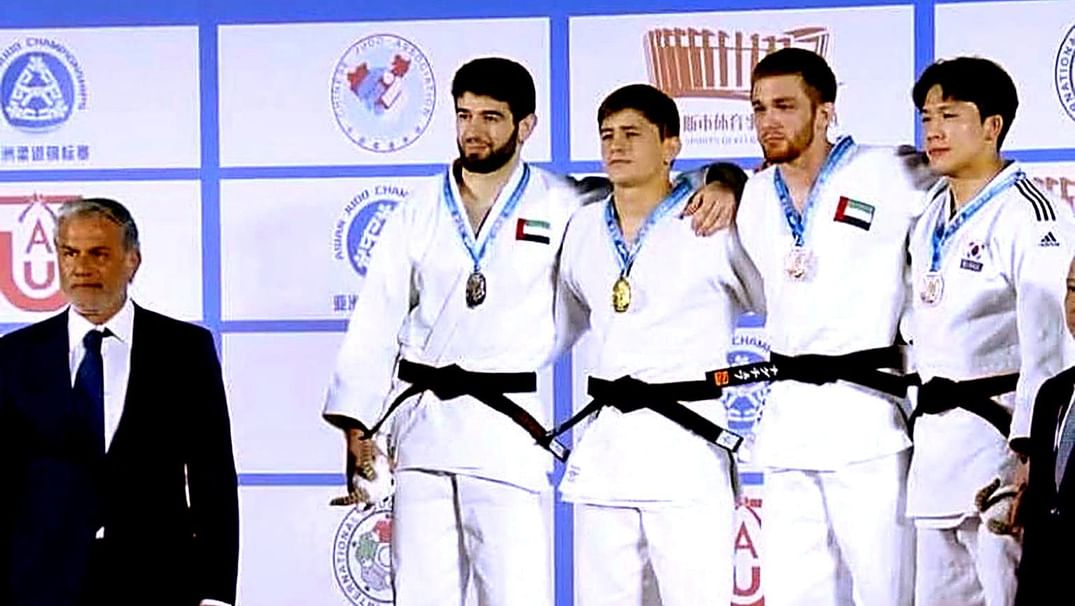 UAE national judo team raises its tally to 4 medals at close of Asian Championship in China