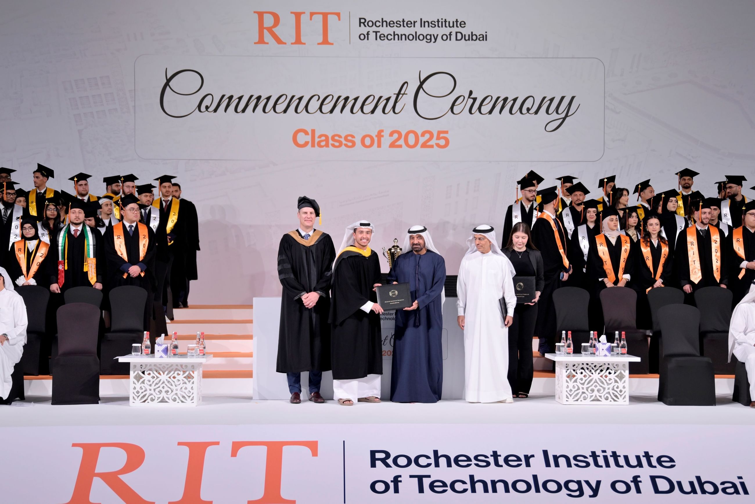 Ahmed bin Saeed attends graduation of 300 students from RIT-Dubai