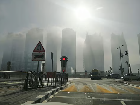 Extreme heat, dust, fog, and possible rain hit the eastern region
