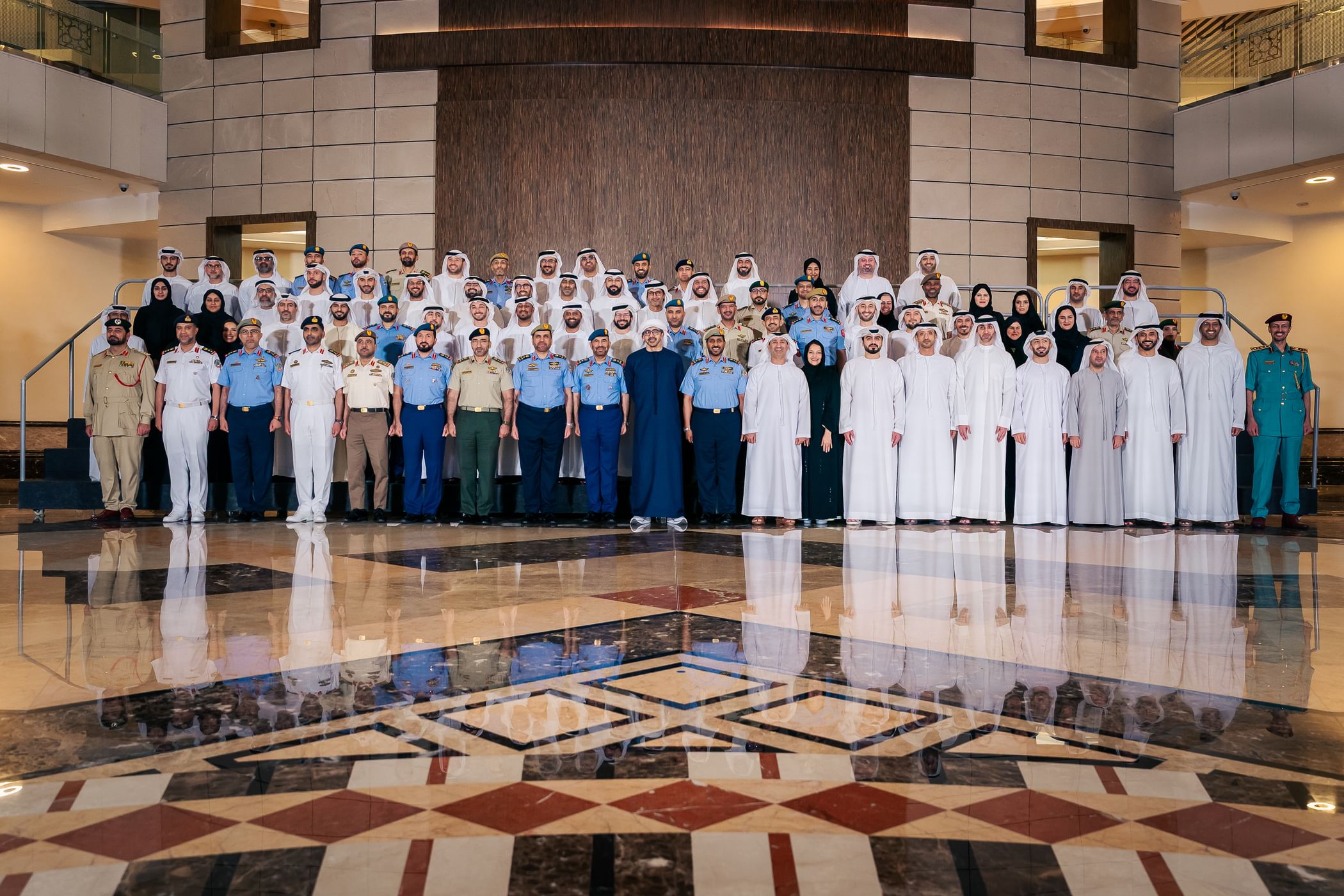 Abdullah bin Zayed receives participants of 12th National Defence Course