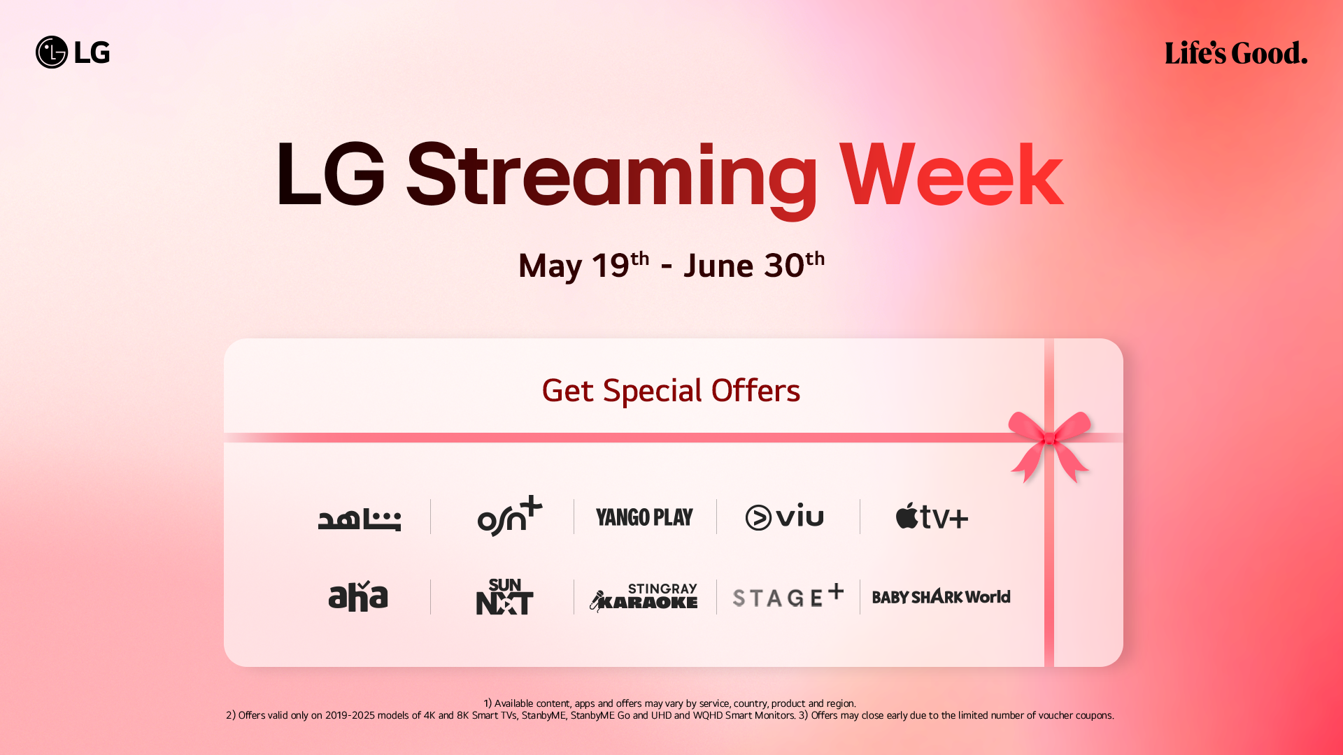 LG Streaming Week brings exceptional deals for UAE customers 