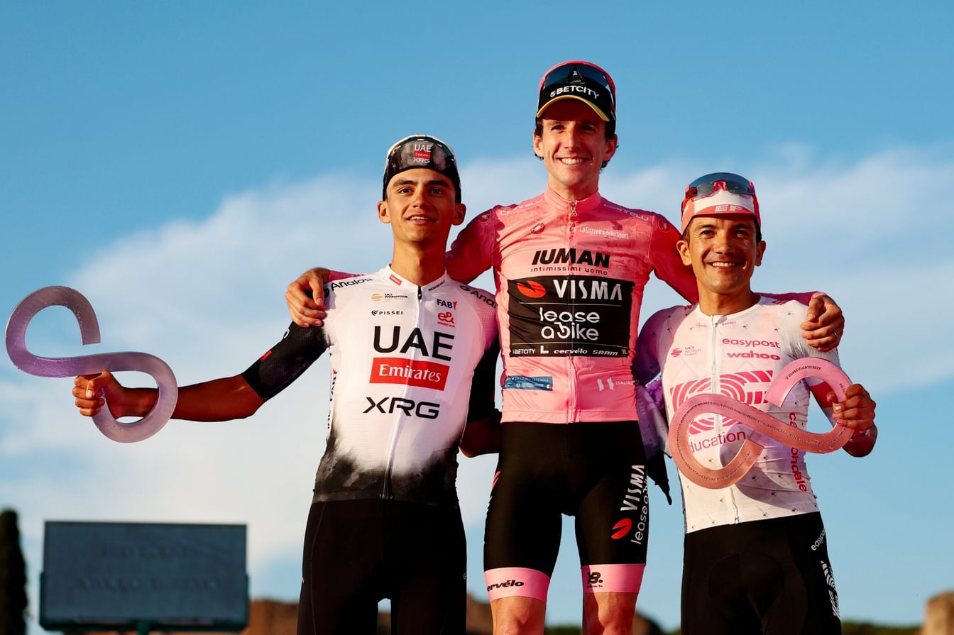 Team Emirates-XRG makes history with second overall at Giro d’Italia