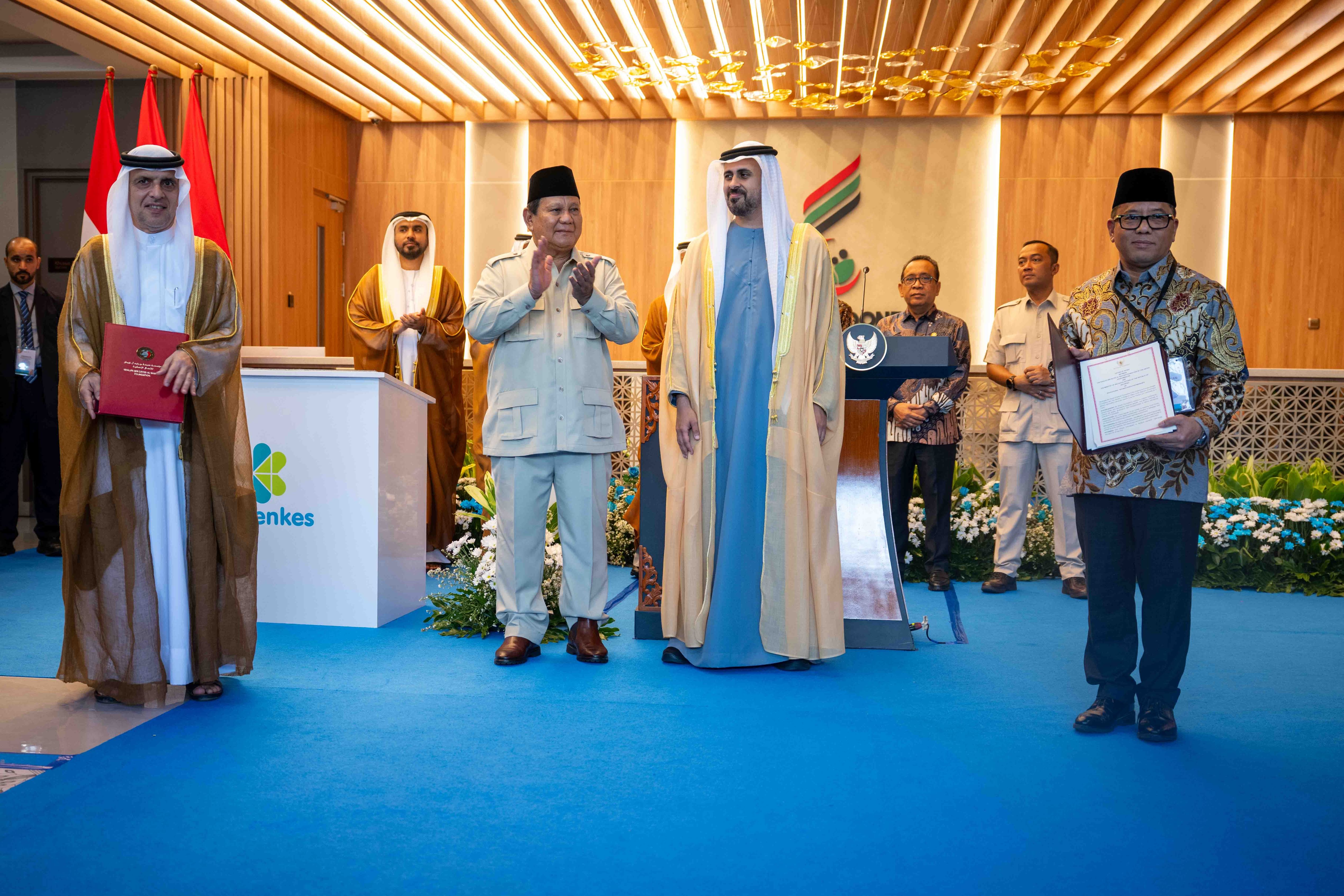 Khalifa Bin Zayed Al Nahyan Foundation signs Letter of Intent with Indonesia’s Ministries of Education and Religious Affairs