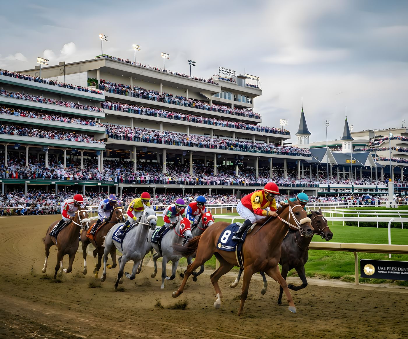 Churchill Downs to host UAE President’s Cup for Purebred Arabian Horses tomorrow