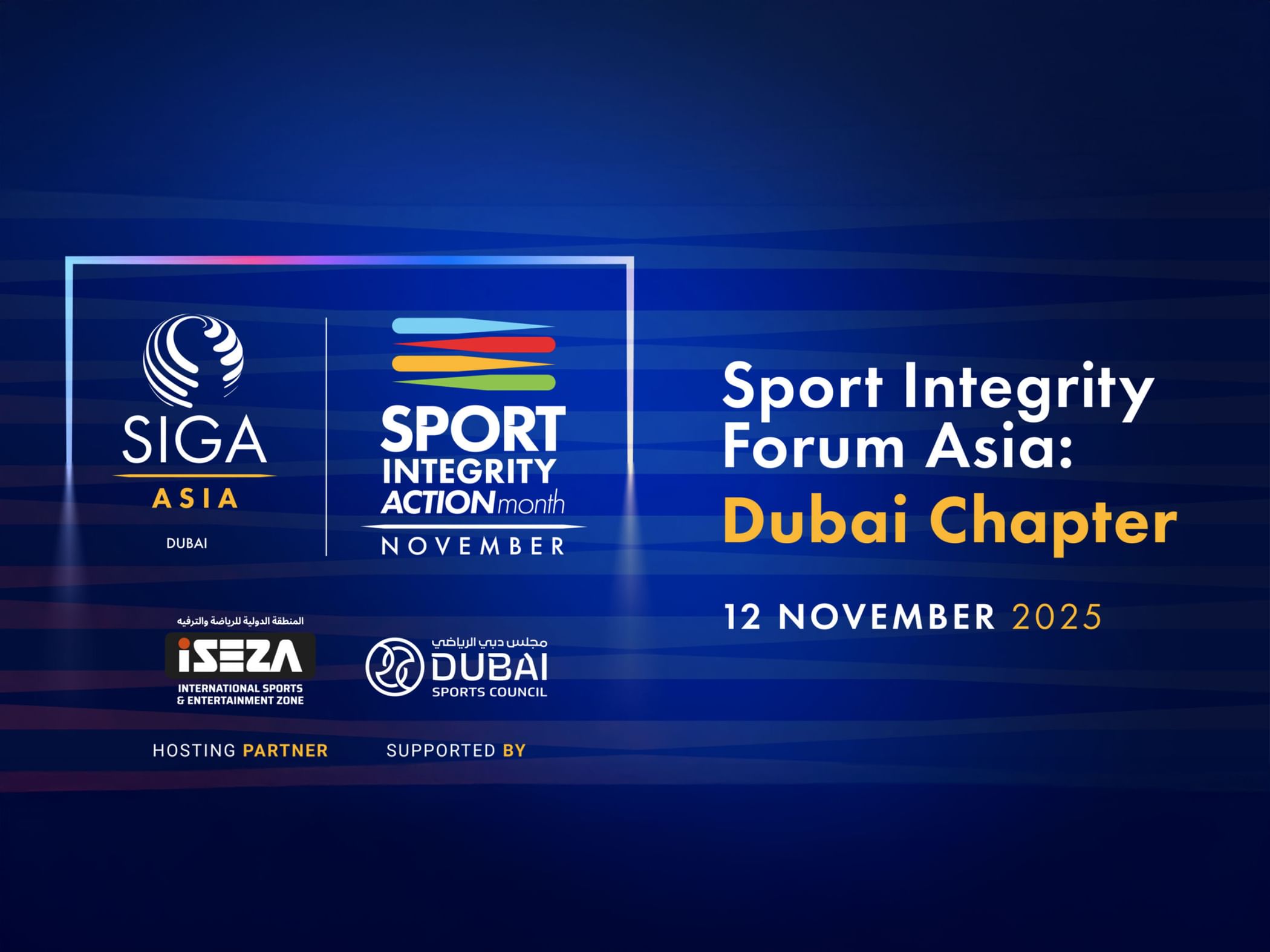 Dubai to host landmark Sport Integrity Forum as SIGA launches Asian chapter