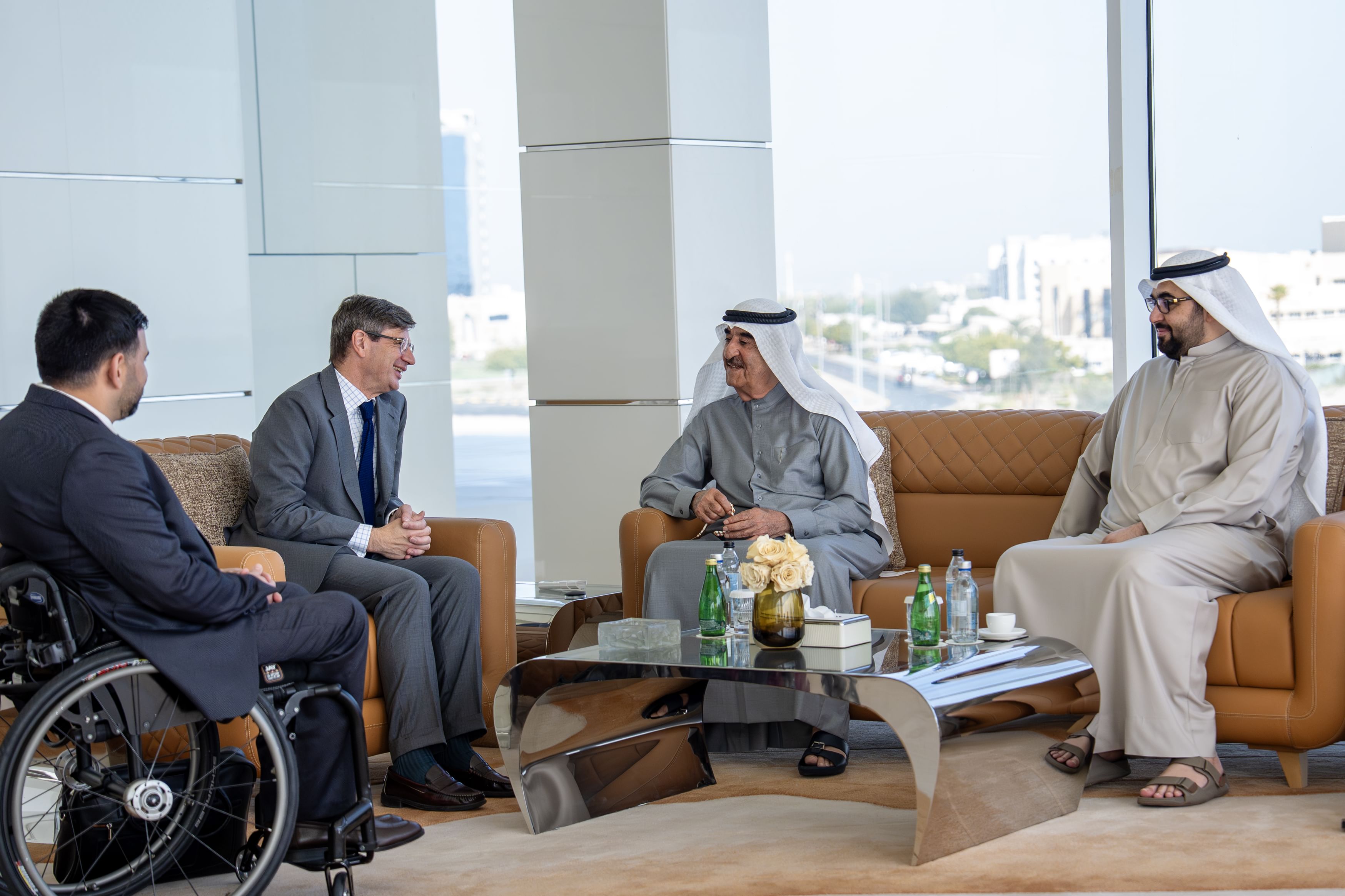 Umm Al Qaiwain Ruler receives French Ambassador