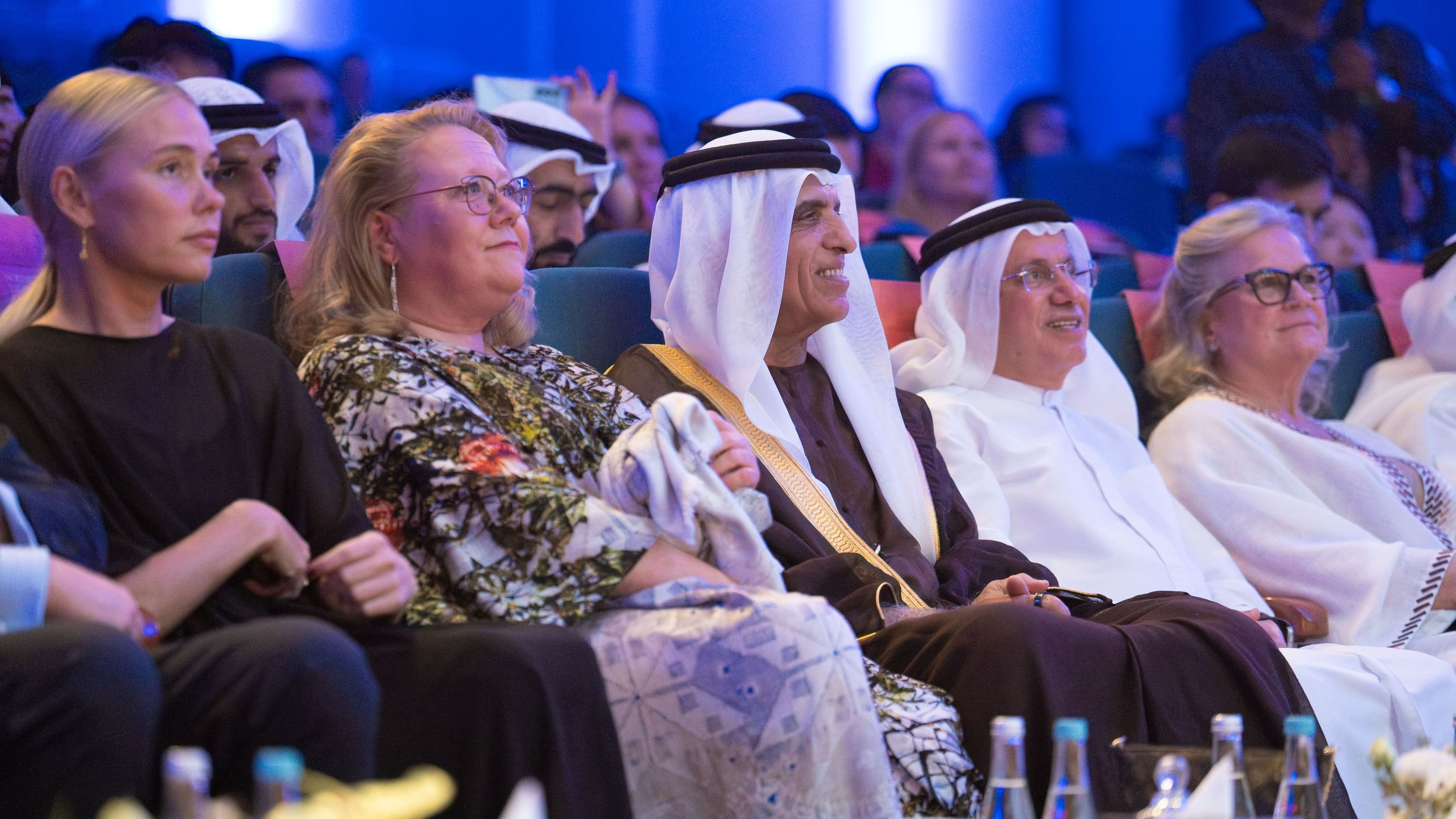 Saud bin Saqr attends evening of Finnish music