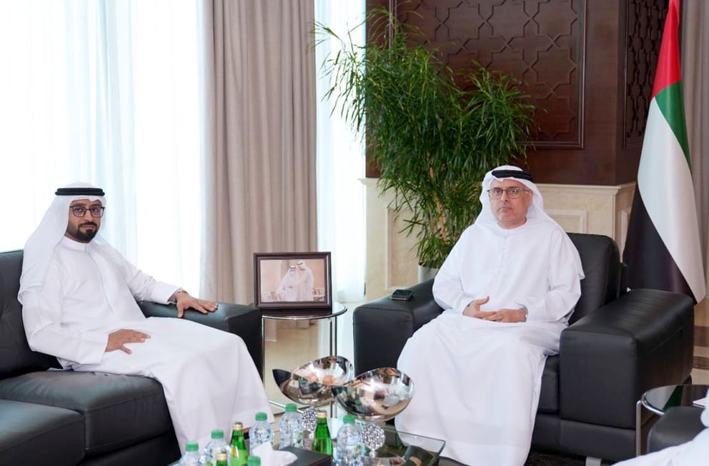 Minister of Human Resources and Emiratisation, Chairman of National Human Rights Institution discuss cooperation