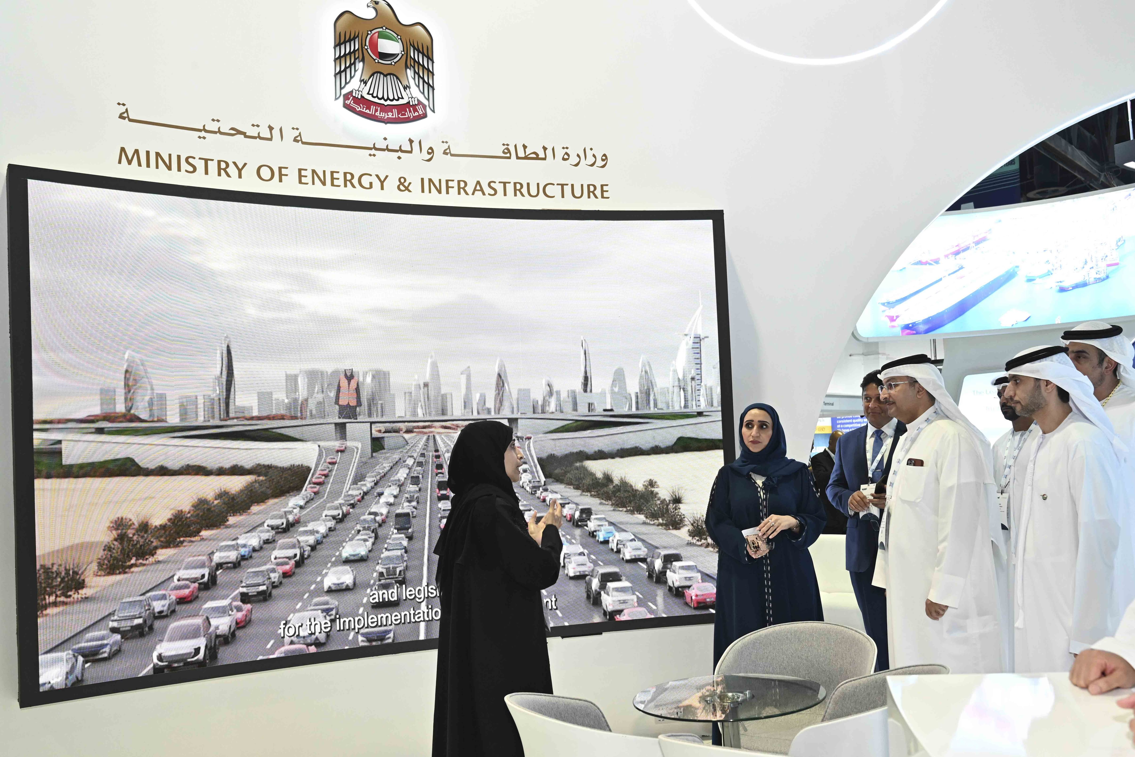 Ministry of Energy and Infrastructure showcases UAE’s leadership in maritime shipping
