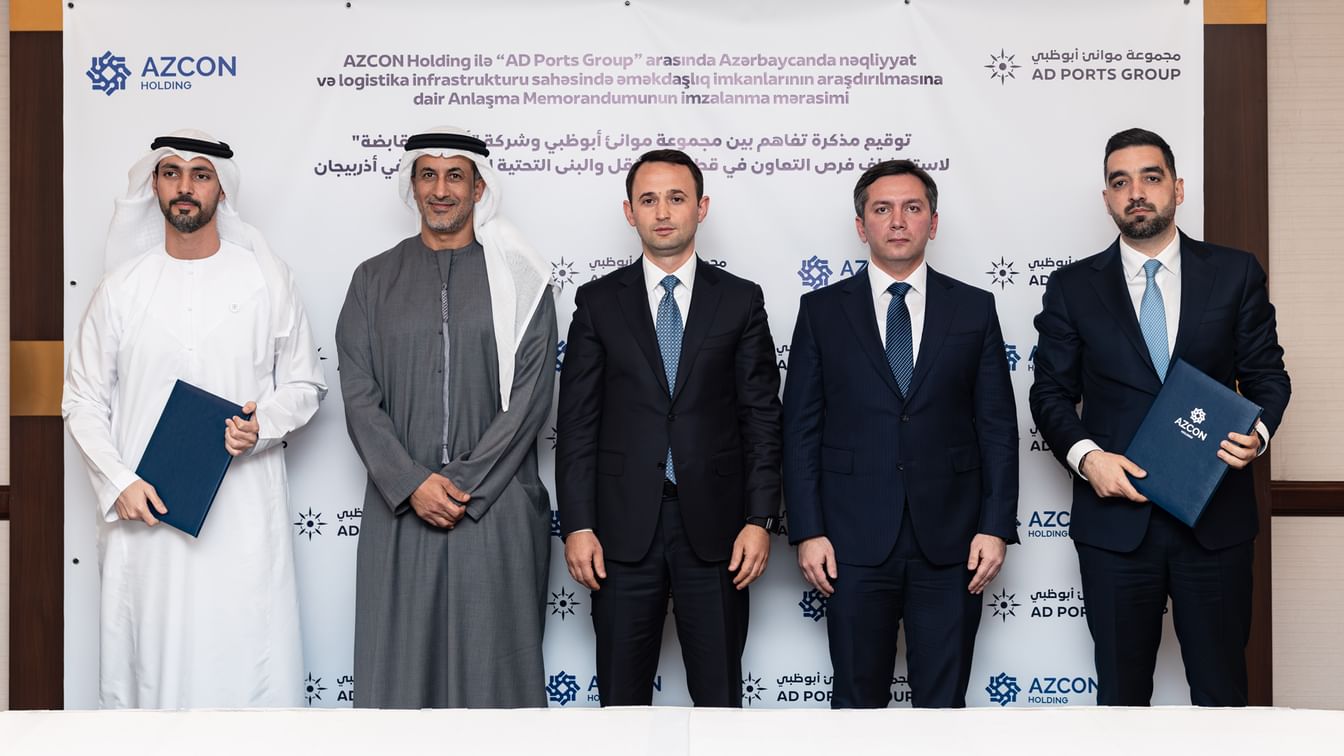 AD Ports Group, AZCON Holding sign MoU to explore collaboration in transport, logistics infrastructure