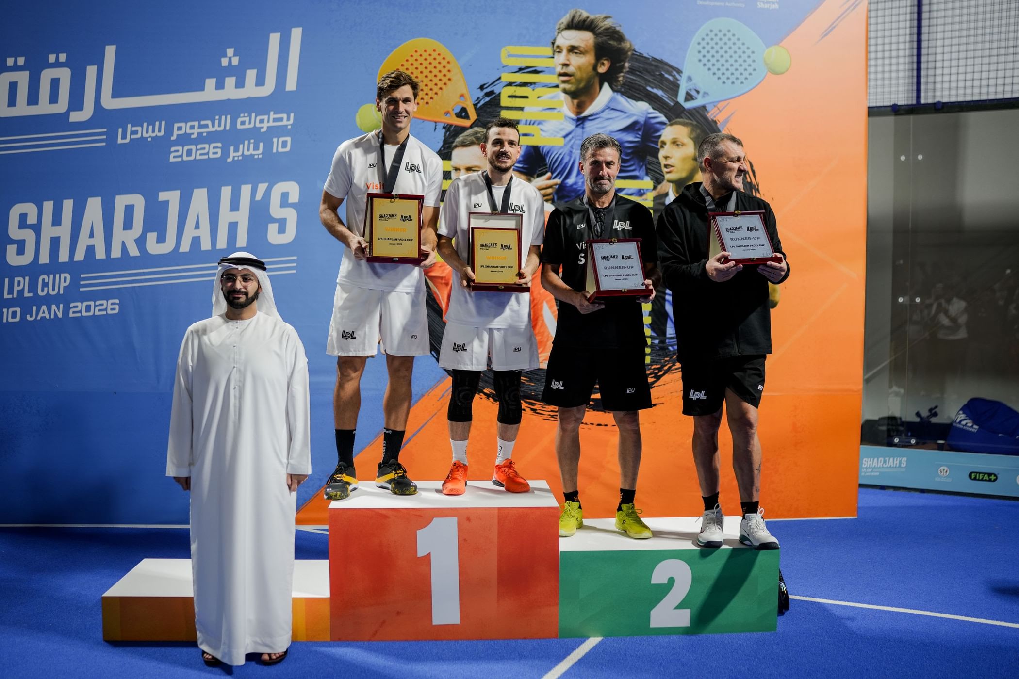 Lorenzi, Llorente’s team wins ‘Legends Padel Tour’ Cup