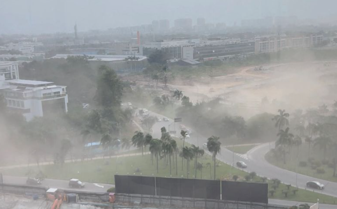 Five killed as strong winds hit Brazil