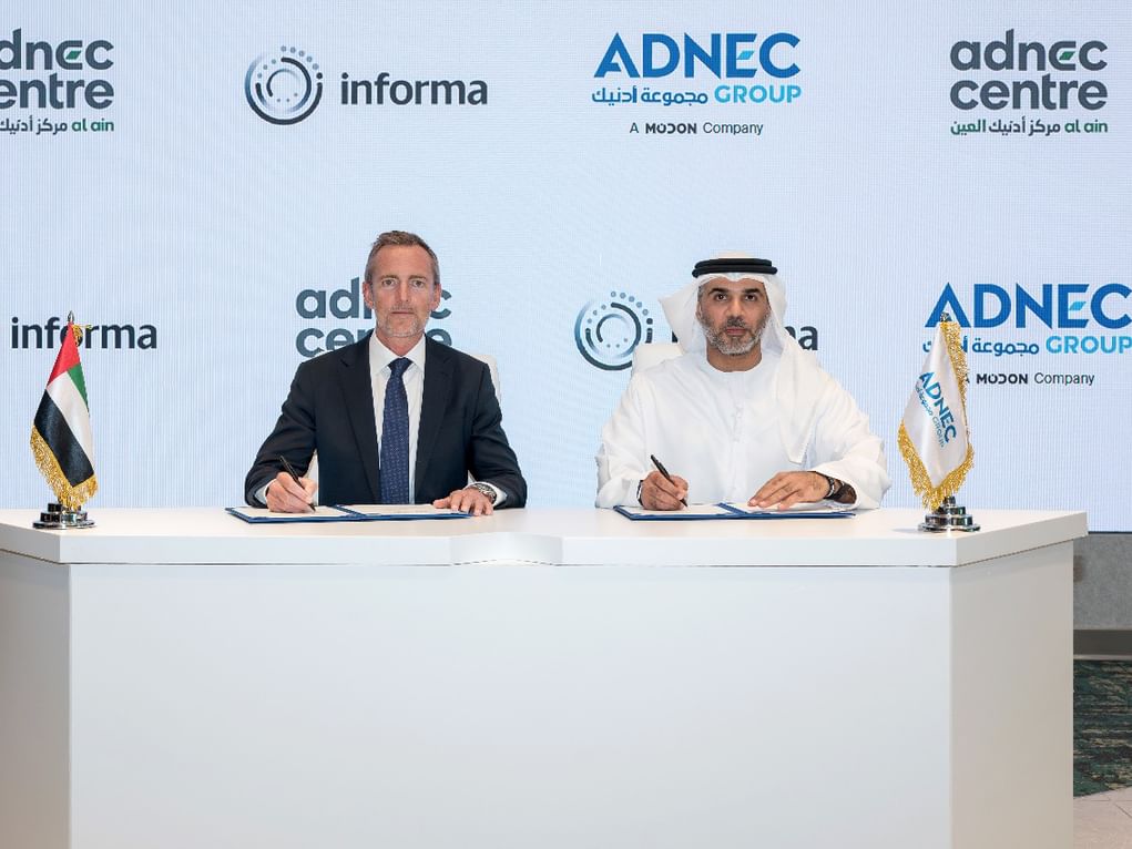 ADNEC Group, Informa sign MoU to enhance exhibitions sector in Al Ain