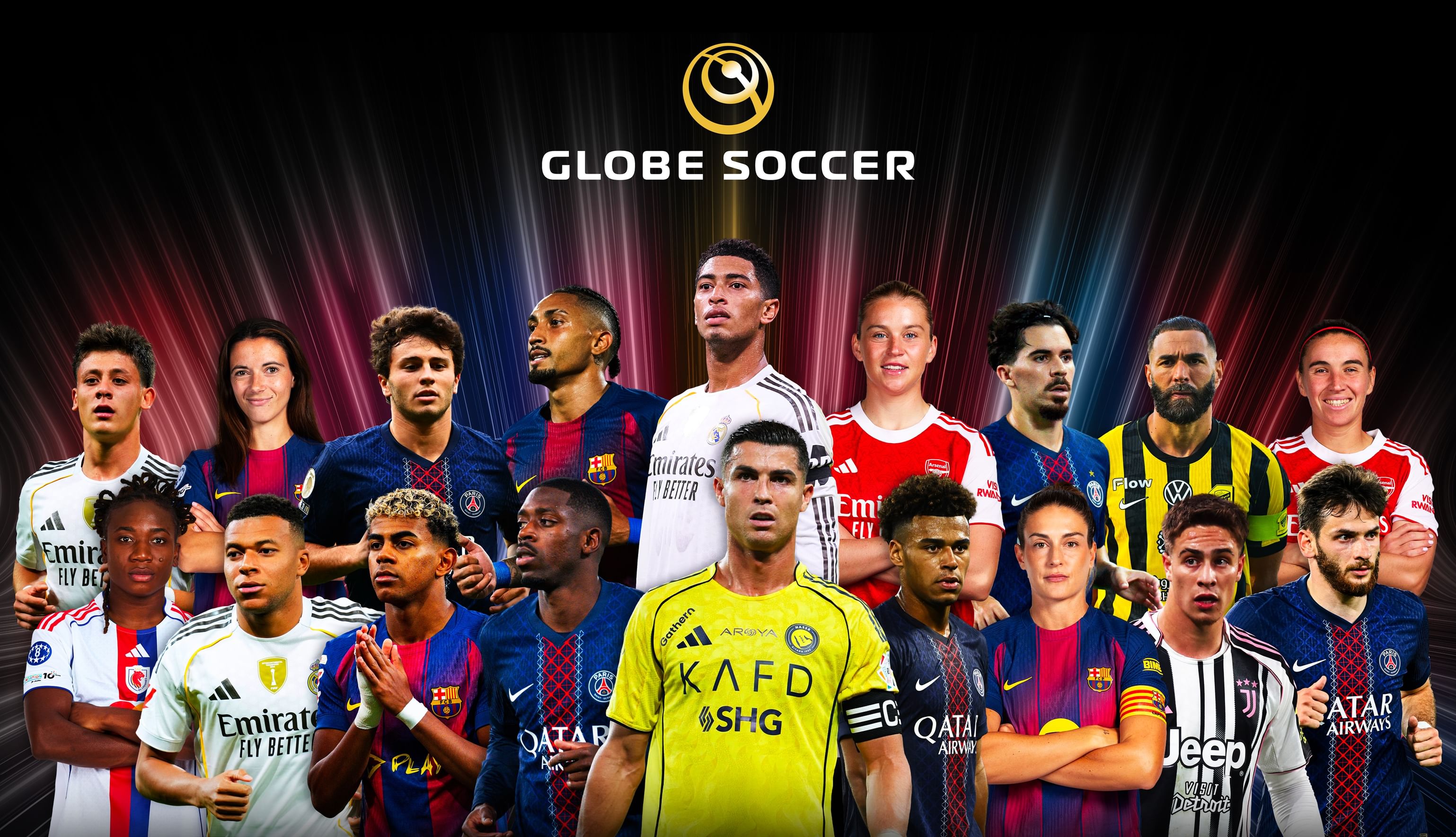 Finalists revealed for 16th GLOBE SOCCER Awards in Dubai