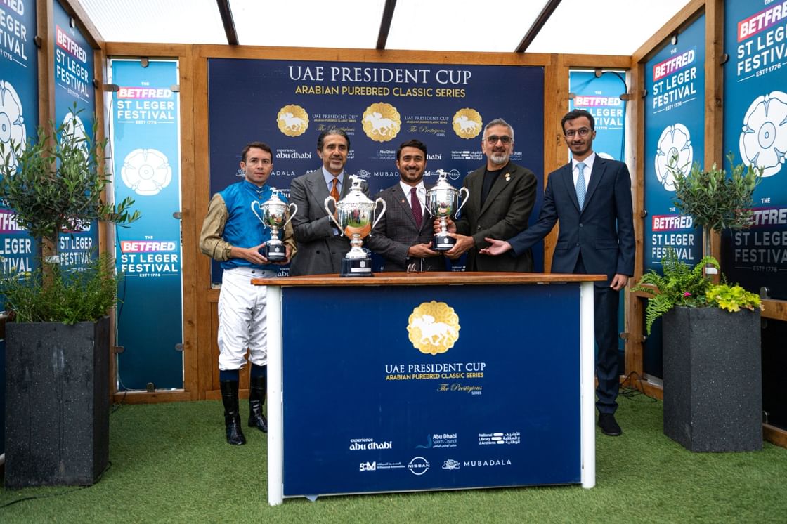 'Lippo De Carrere' wins UAE President’s Cup for Purebred Arabian Horses in Doncaster