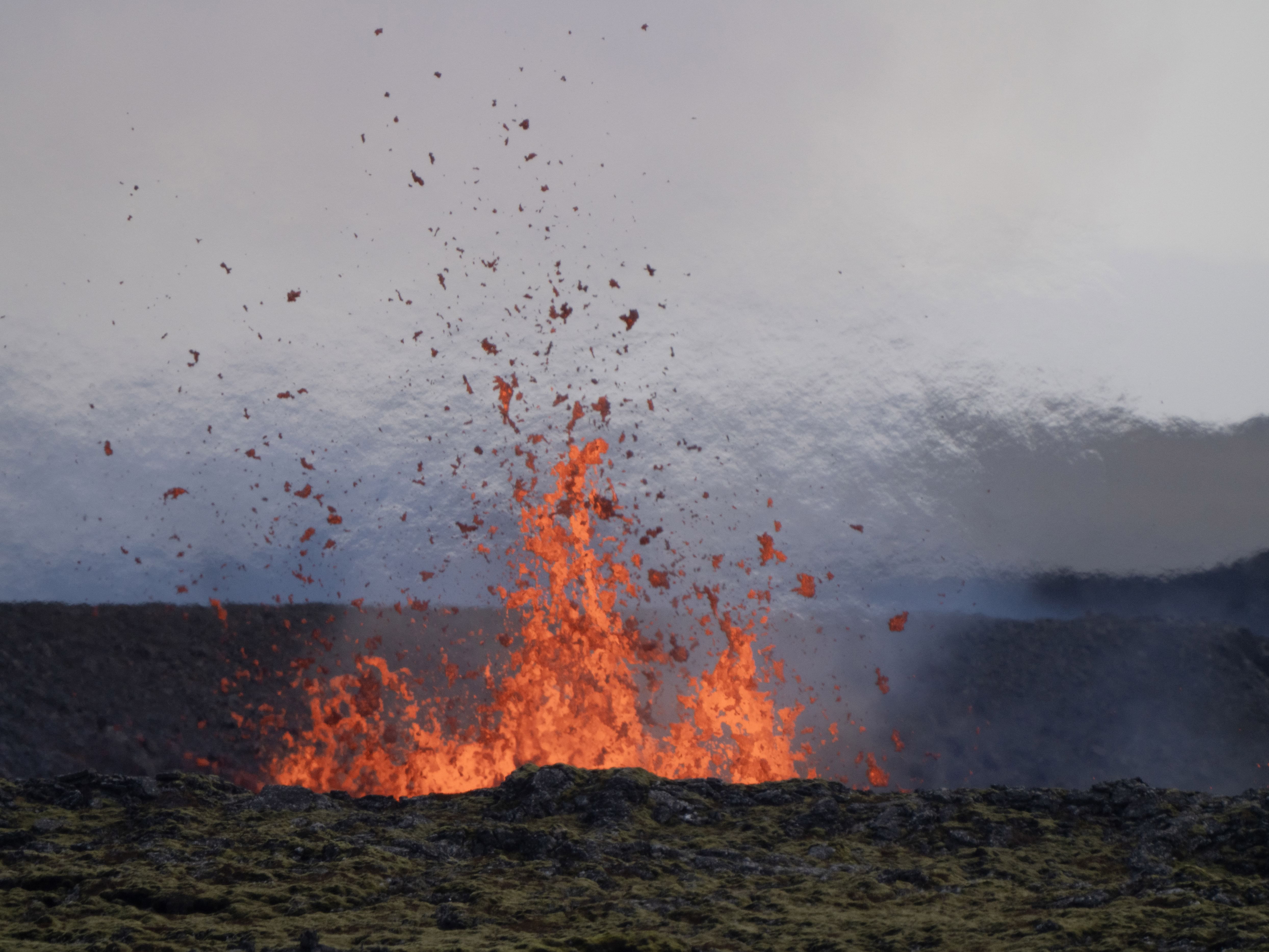 Iceland volcano erupts for 12th time since 2021 