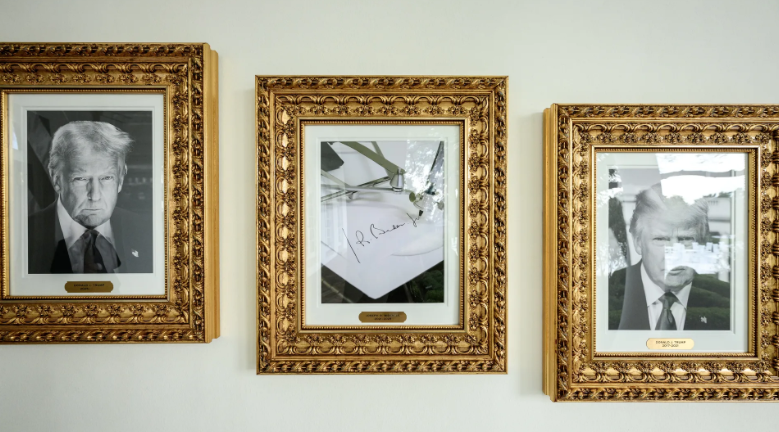 Trump mocks Biden with White House ‘autopen’ portrait