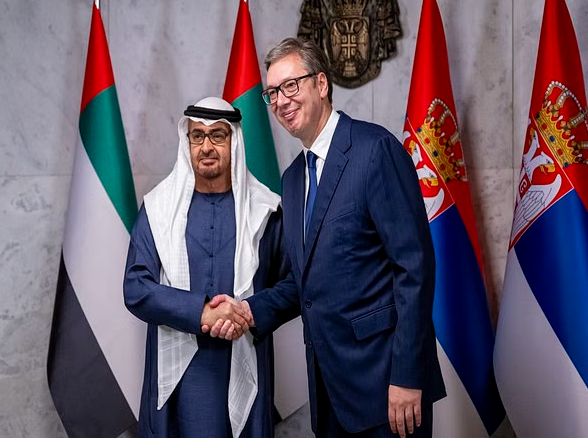 UAE, Serbian Presidents discuss strengthening bilateral ties