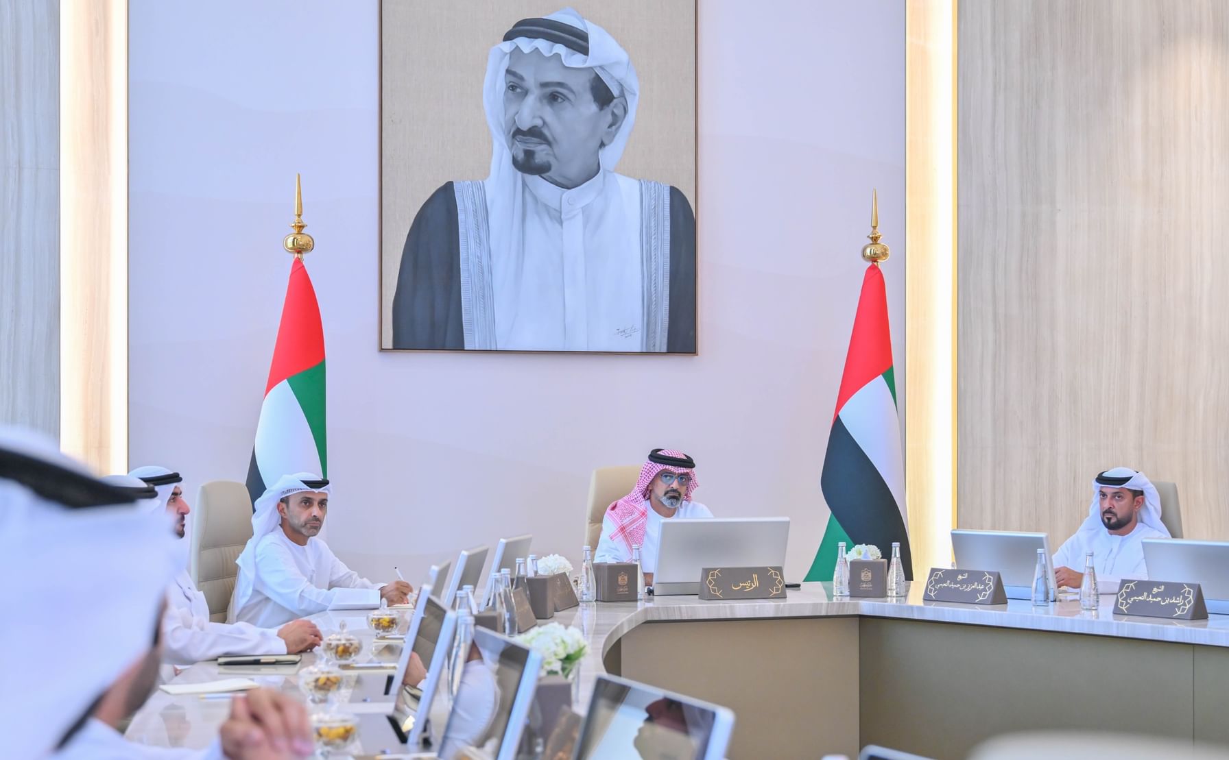 Ammar bin Humaid chairs Ajman Executive Council meeting; approves 'Balanced Summer' initiative