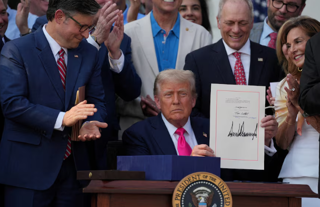 US President signs annual budget law