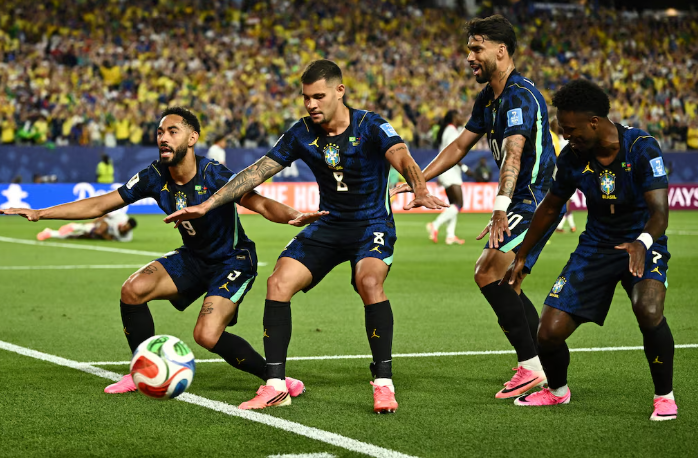 Brazil's Cunha scores twice in 3-0 win as Haiti eliminated at World Cup