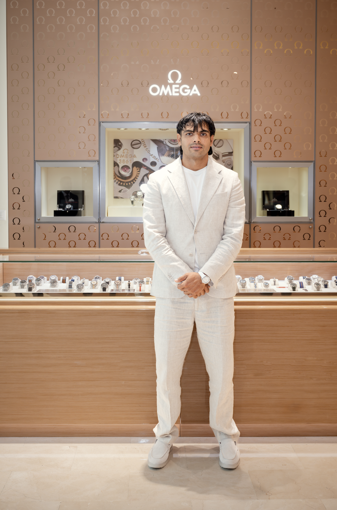 OMEGA Welcomes Neeraj Chopra to Doha as the Wanda Diamond League Returns to Qatar