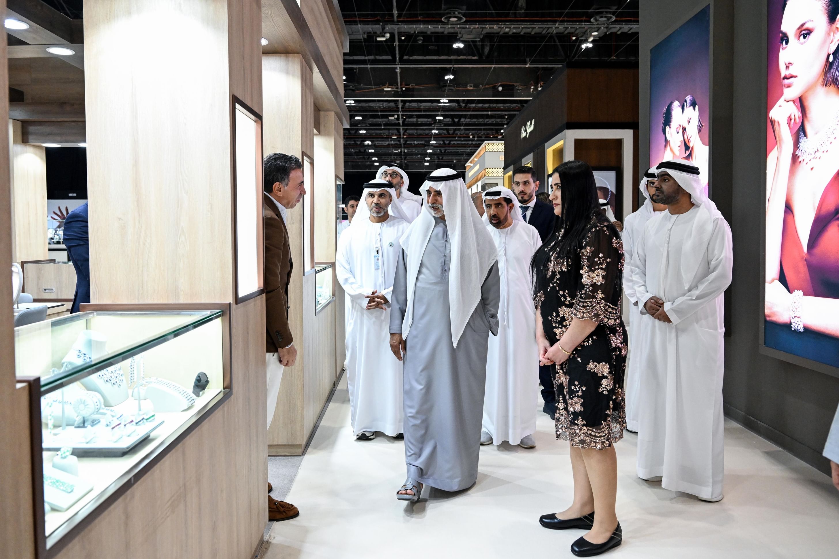 Nahyan bin Mubarak inaugurates 32nd Jewellery & Watch Show Abu Dhabi 2025