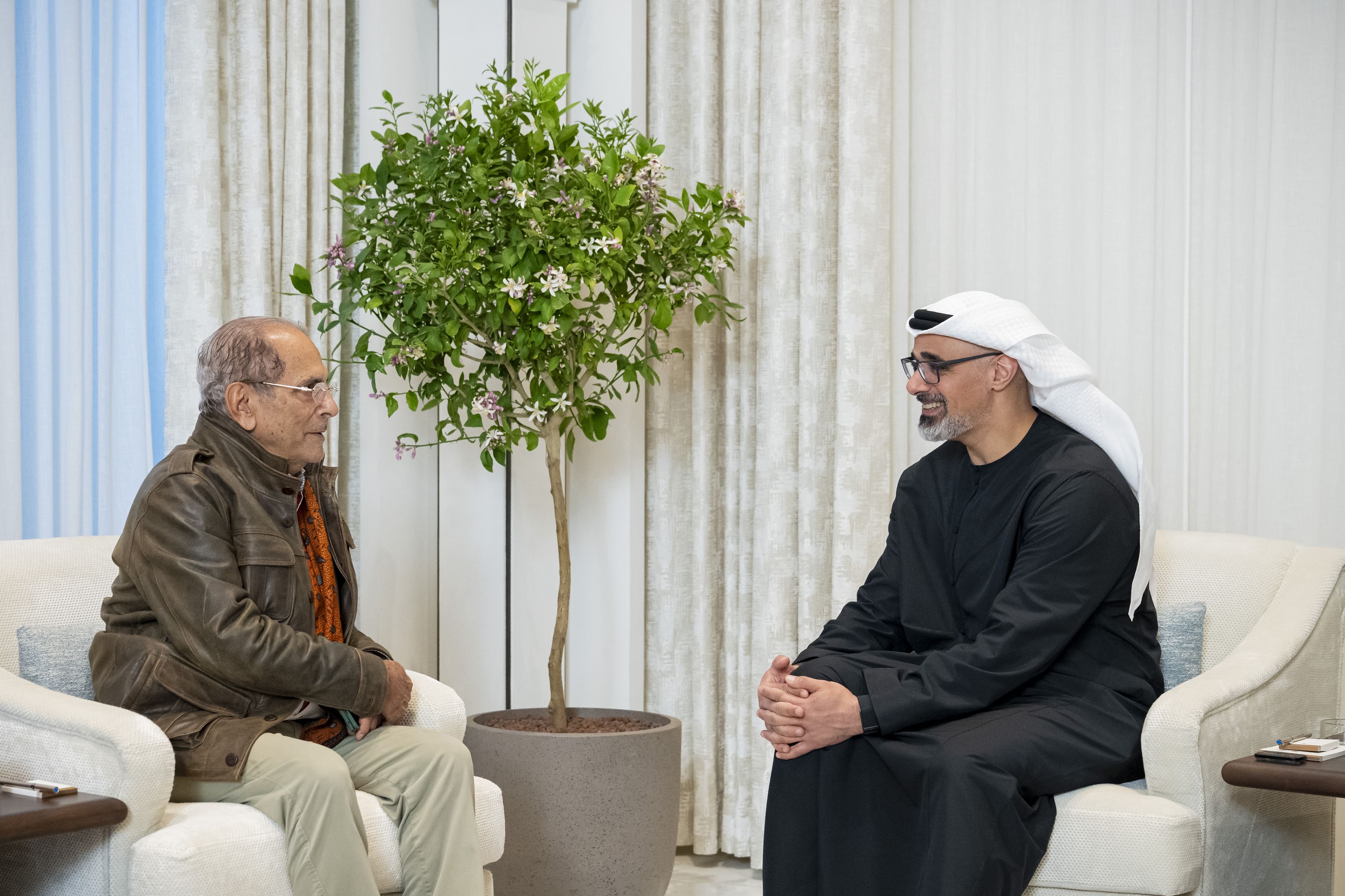 Khaled bin Mohamed bin Zayed meets President of Democratic Republic of Timor-Leste