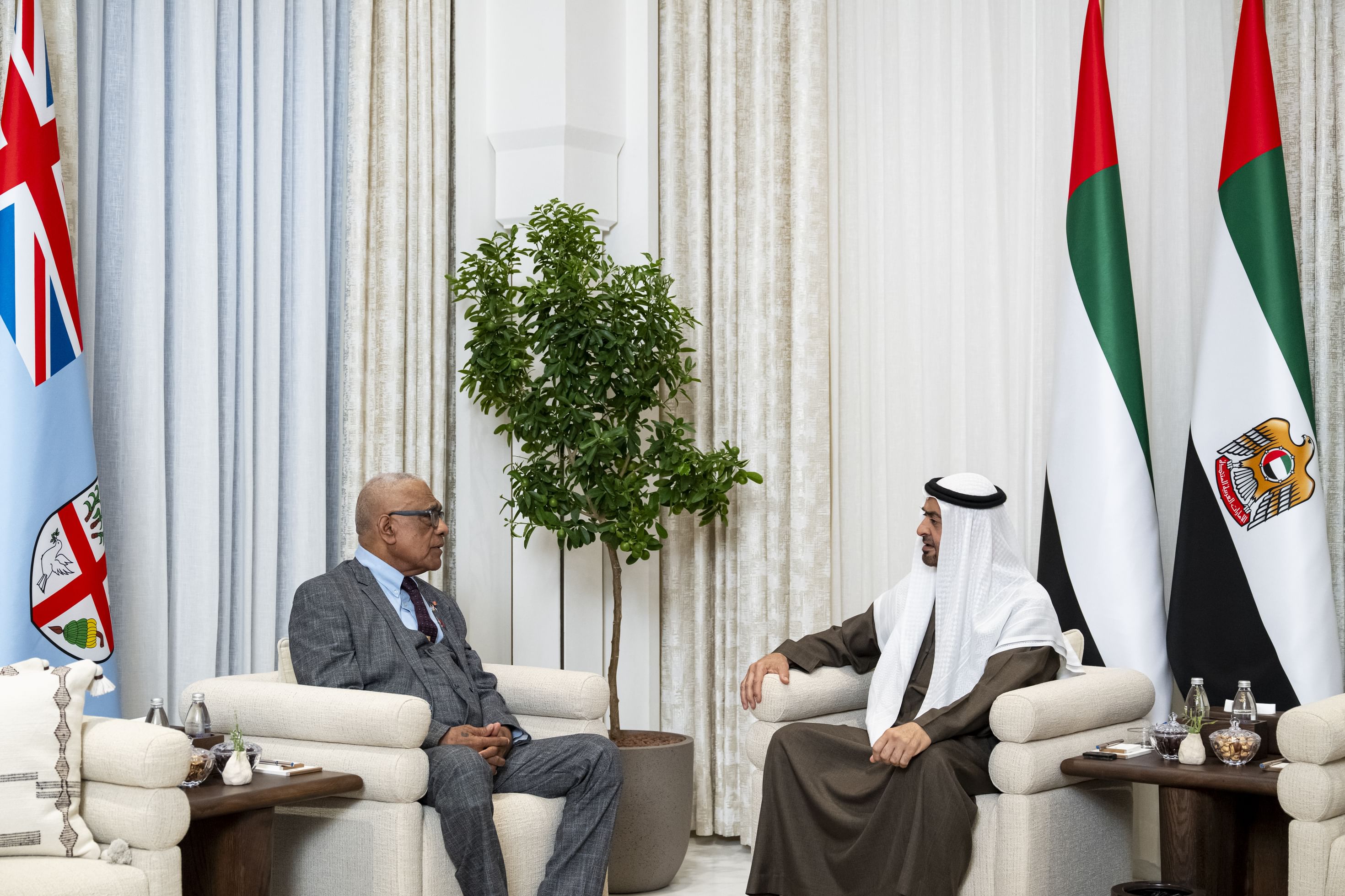 UAE, Fiji Presidents discuss bilateral cooperation
