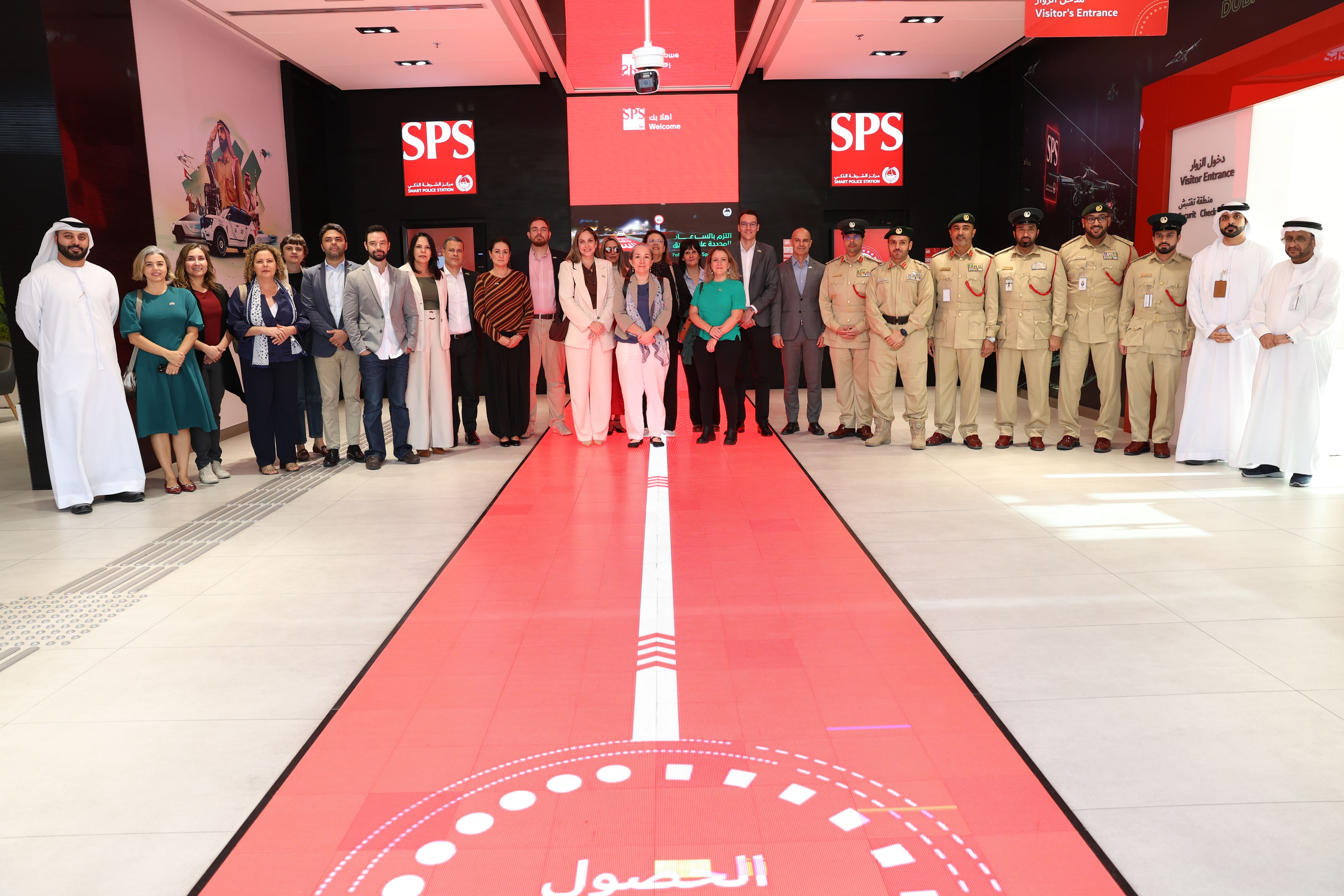 Executive leaders from Brazil view Dubai Police’s innovations in security, smart services