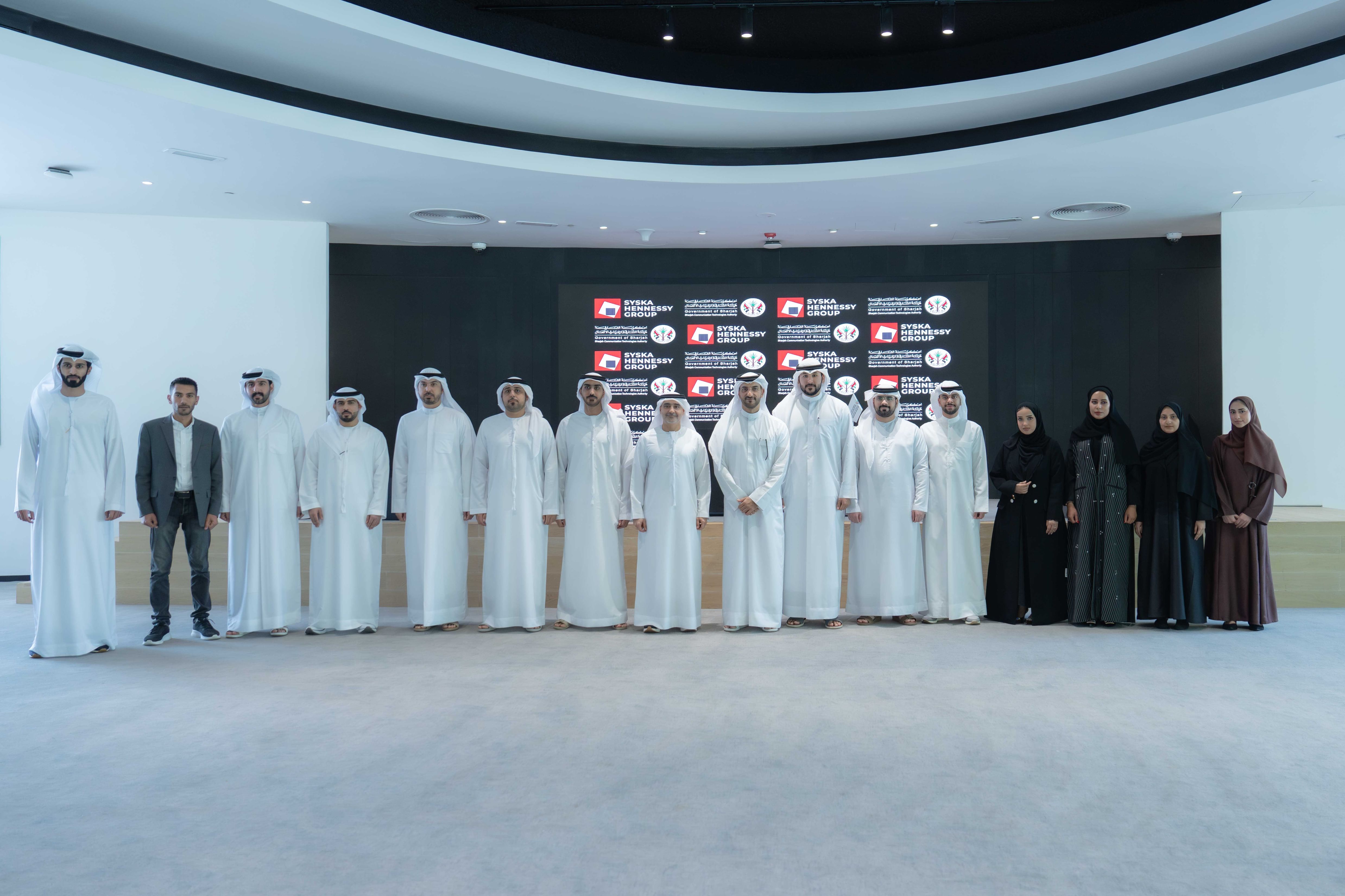 Sultan bin Ahmed witnesses signing agreement of SCTA, Syska Group