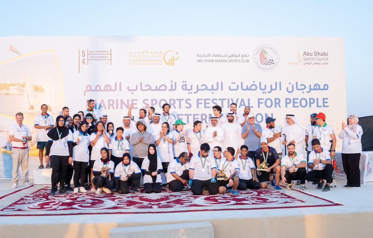 Ahmed bin Hamdan crowns champions at People of Determination Marine Sports Festival