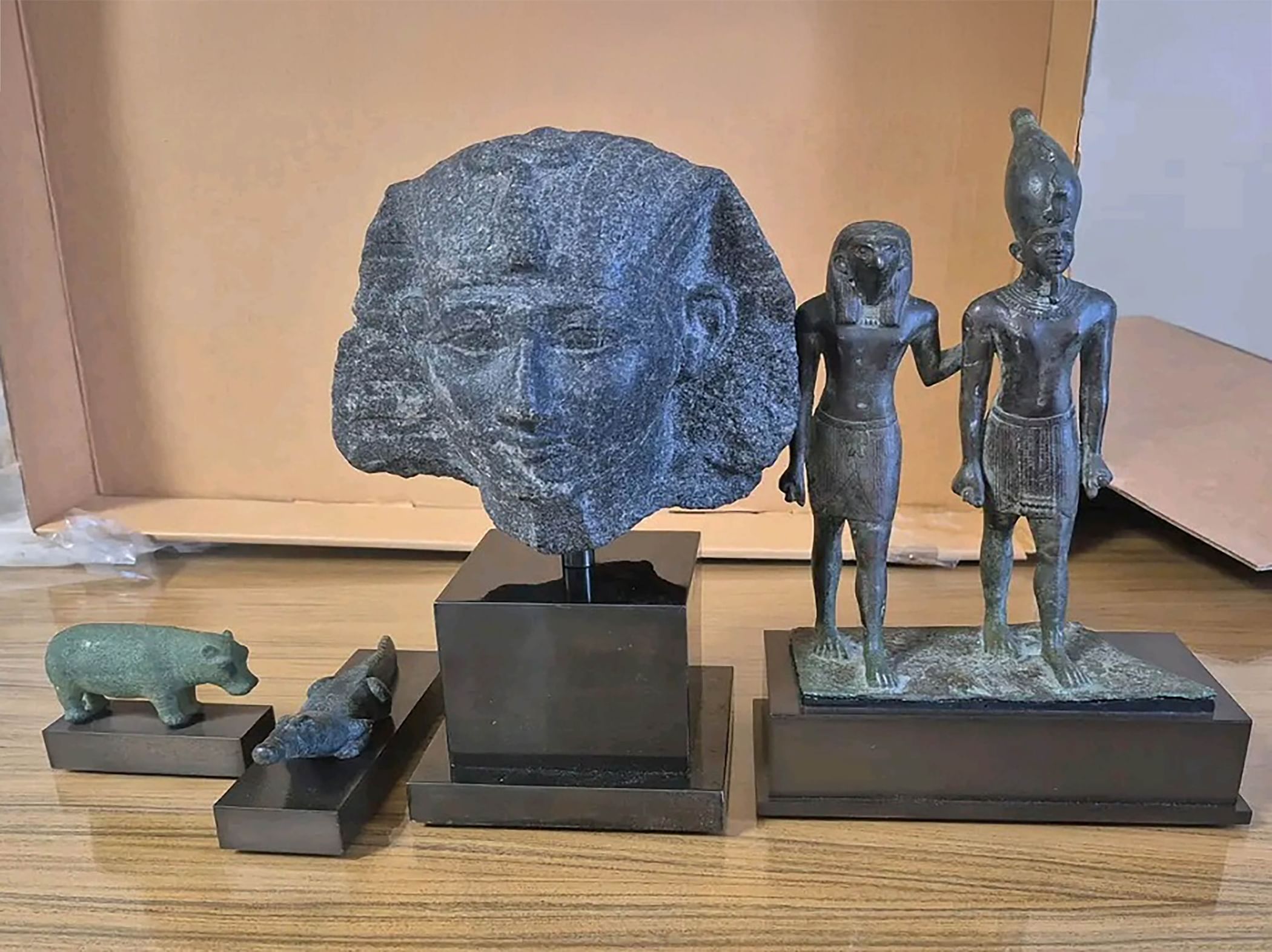 Egypt recovers four rare antiquities from US